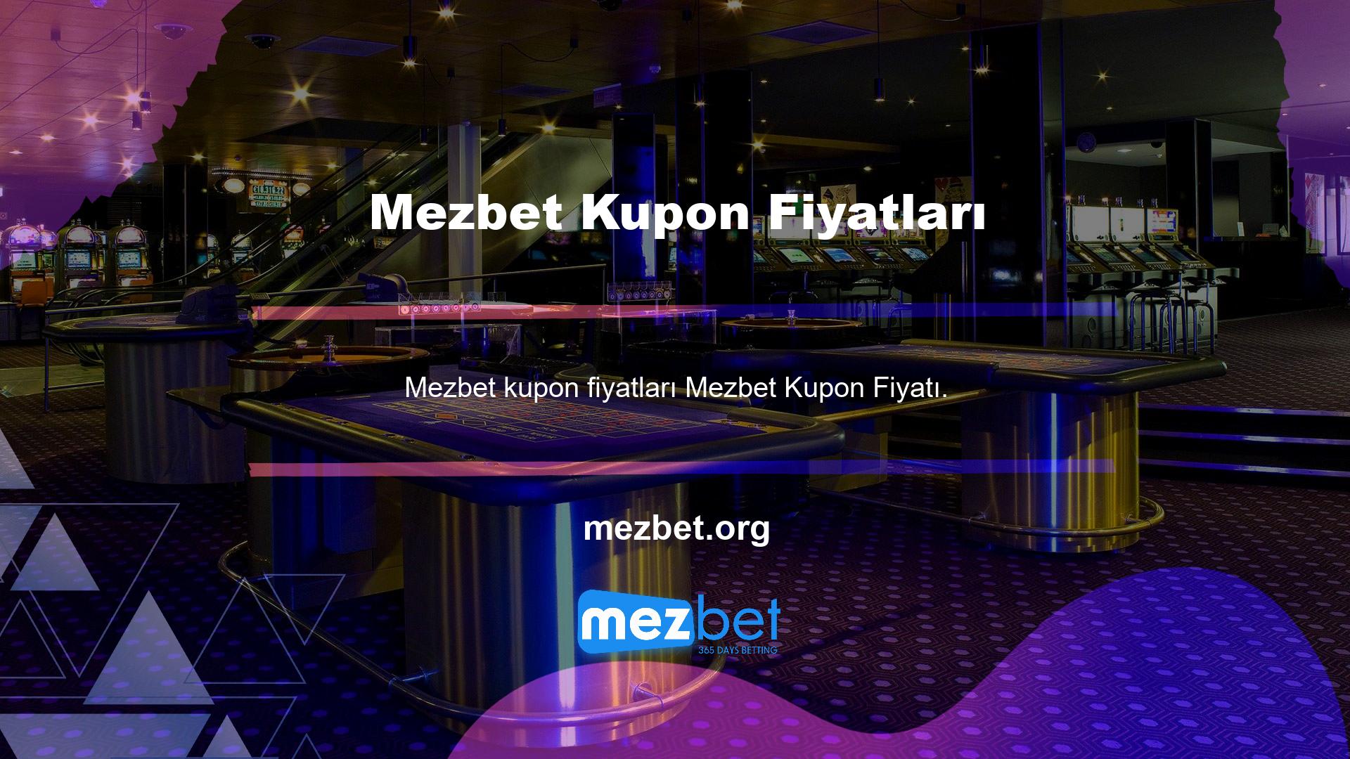 Kişiselleştirilmiş bir Mezbet